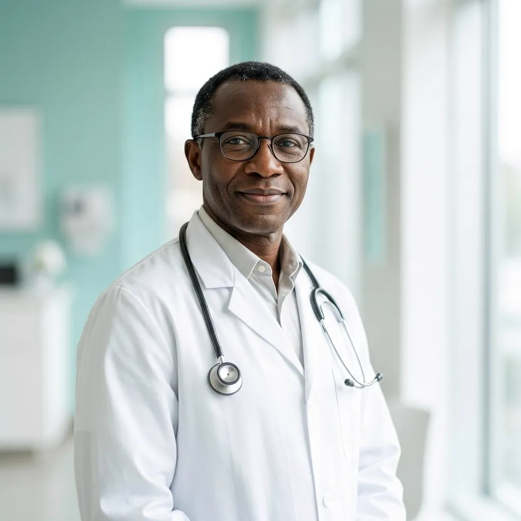 Portrait du Dr Ibrahima Sarr